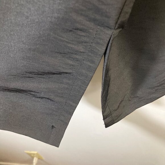 Womens Mycra Pac Now Raincoat Black Funnelneck Oversized XS Black - Picture 6 of 10